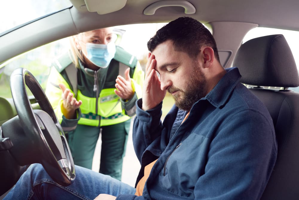 car accident face injuries