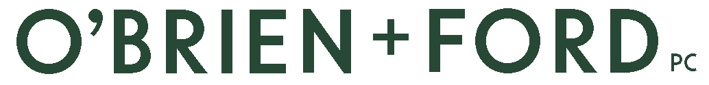 O'Brien + Ford, P.C. logo (green)